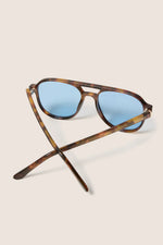 TOURIST POLARIZED SUNGLASSES-TORT BLUE POLARIZED