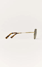 HIGHWAY POLARIZED SUNGLASSES-TORT GOLD GRADIENT POLARIZED