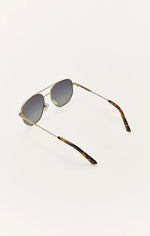 HIGHWAY POLARIZED SUNGLASSES-TORT GOLD GRADIENT POLARIZED