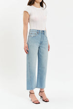 WESTWARD HIGH RISE SEAMED BARREL-PULSE