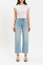 WESTWARD HIGH RISE SEAMED BARREL-PULSE
