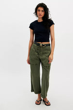 PROTAGONIST CROPPED TEE-BLACK