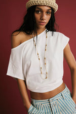 PEGGY TEE-WHITE