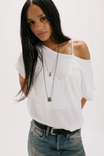 PEGGY TEE-WHITE