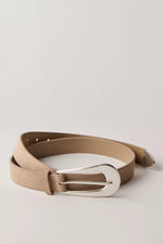 CANNON SUEDE BELT-BISCOTTI