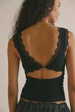 Loved You First Lace - Black