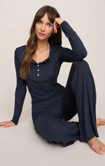 Just Right Rib Pant - Eclipse