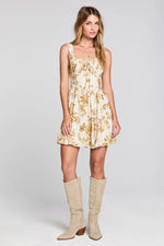Gracee Mini Dress - Fawn