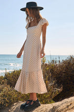 Juniper Midi Dress - Natural