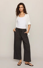 Kit Twill Carpenter Pant - Ash Black