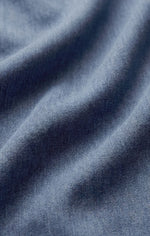 The Perfect Twill Button Up - Classic Indigo