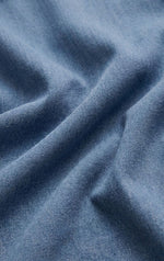 Gail Jersey Denim Midi Skirt - Santorini Indigo