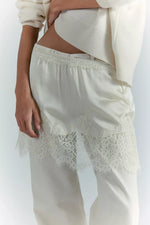 Meet In The Middle Half Slip Skirt- Tofu
