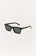 STUDIO POLARIZED SUNGLASSES-BLACK/GREY