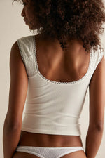 Pretty Please Crop - Clean Ivory