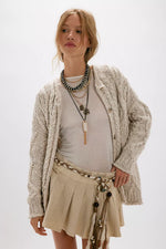 OPAL CARDIGAN-TEA