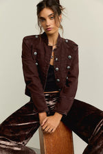 Ryland Band Jacket - Double Espresso
