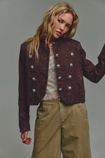 Ryland Band Jacket - Double Espresso