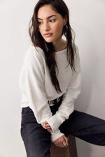 JESS LONG SLEEVE-CLEAN IVORY