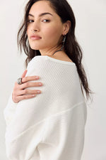 JESS LONG SLEEVE-CLEAN IVORY