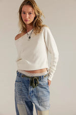 JESS LONG SLEEVE-CLEAN IVORY