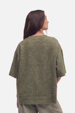MARGOT SWEATER TEE-KALAMATA MELANGE