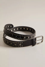 Sola Stud Belt-Black