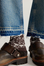 Nordic Knit Sock Pack- Brown Pattern