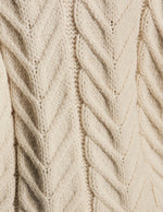 SNOW BUNNY STATEMENT SWEATER-CHALK