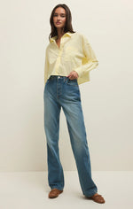 LISETTE POPLIN TOP-PINEAPPLE