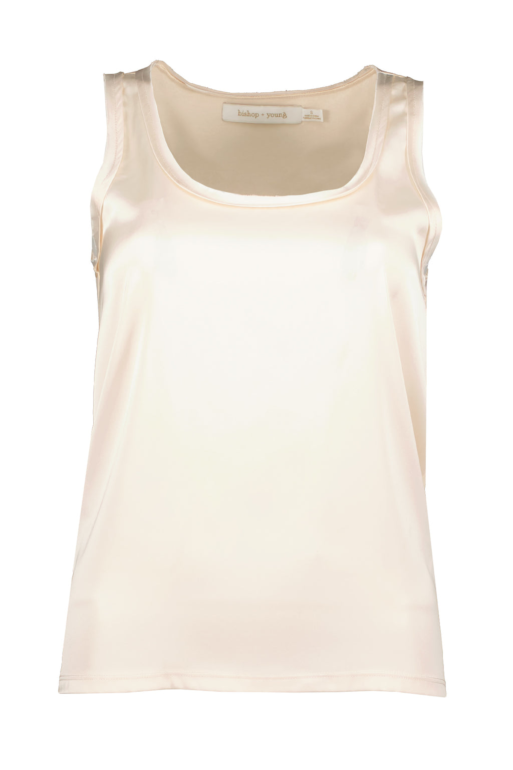 KNIT BACK TANK-PEARL