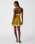 LIZA DRESS - THYME GREEN
