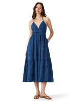 LUCKY DRESS - MIXED INDIGO