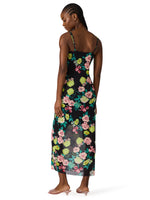 GISELLY DRESS-BLACK DITSY FLORAL