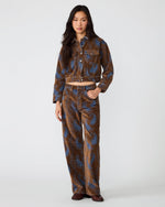 Dove Jacket - Teal Paisley Teps