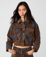 Dove Jacket - Teal Paisley Teps