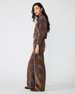 Dove Jacket - Teal Paisley Teps