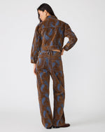 Dove Jacket - Teal Paisley Teps