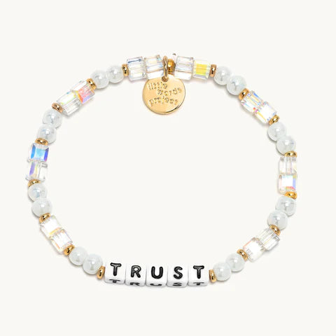 TRUST BEADED BRACELET