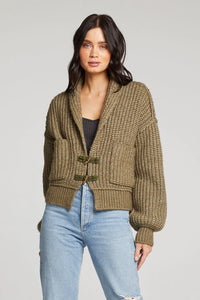 CAIN SWEATER - OLIVE