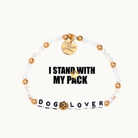 DOG LOVER BEADED BRACELET