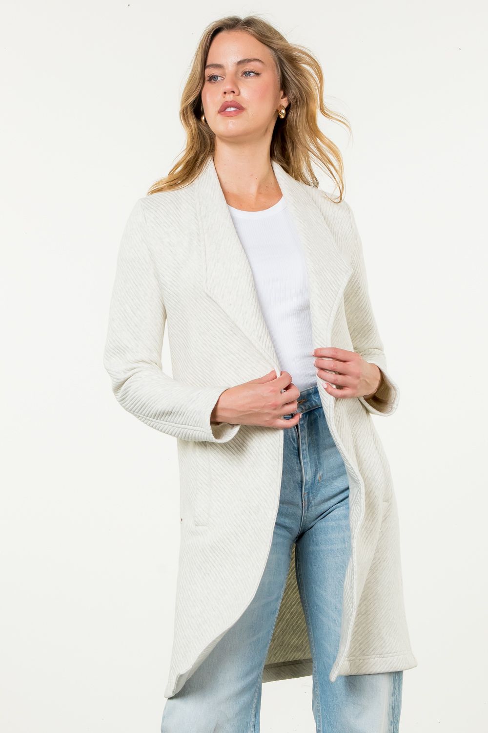 RIB MIDI JACKET