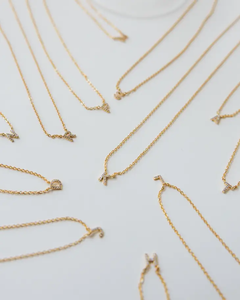 DAINTY INITIAL NECKLACES