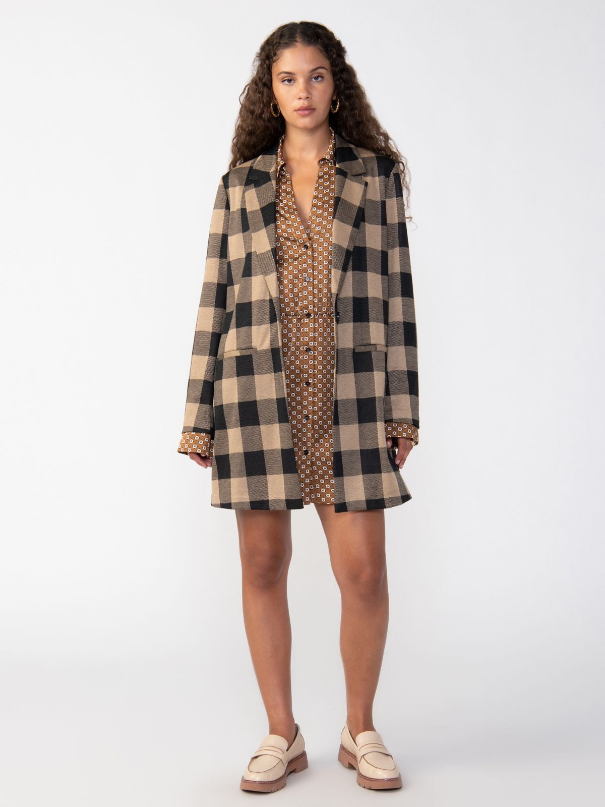CARLY COAT-CONNOR PLAID