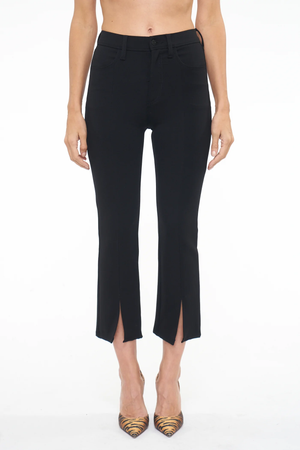 LENNON HIGH RISE CROP PANT - NIGHT OUT