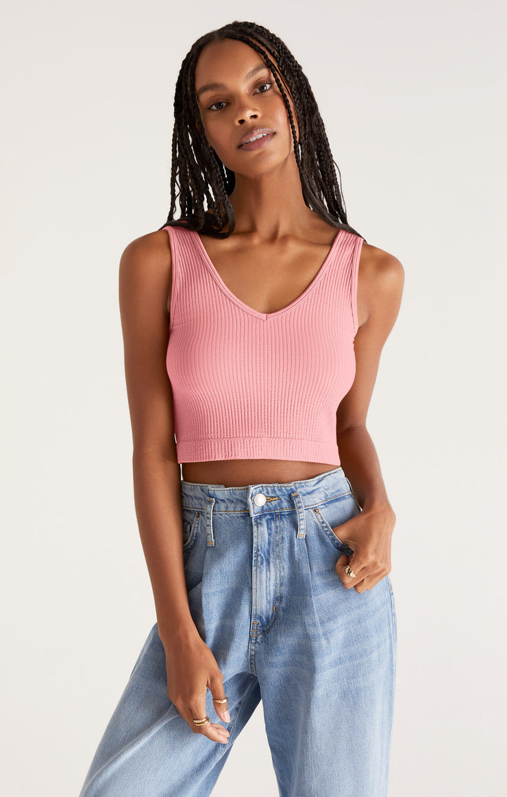 EFFORTLESS SEAMLESS TANK -  PINK