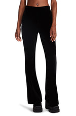 HARLOW HIGH WAISTED VELVET PANT