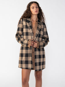 CARLY COAT-CONNOR PLAID